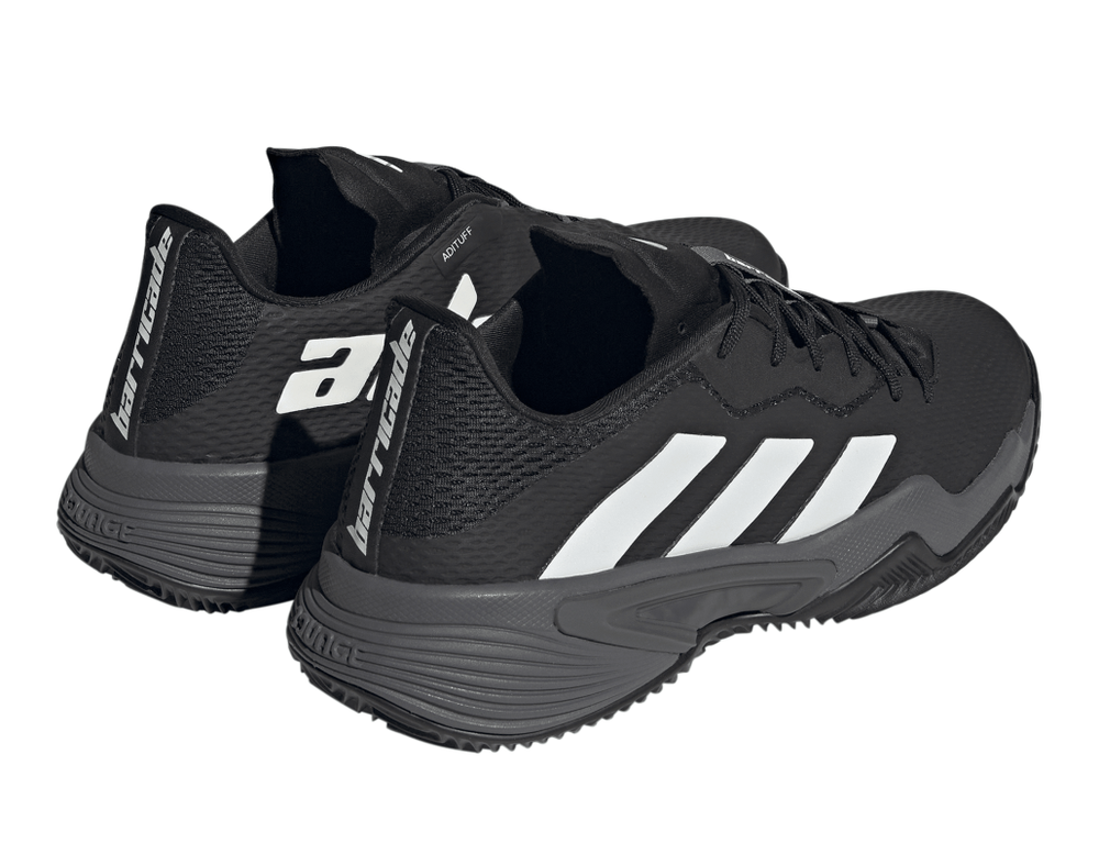 Мужские кроссовки теннисные Adidas Barricade M Clay - черный