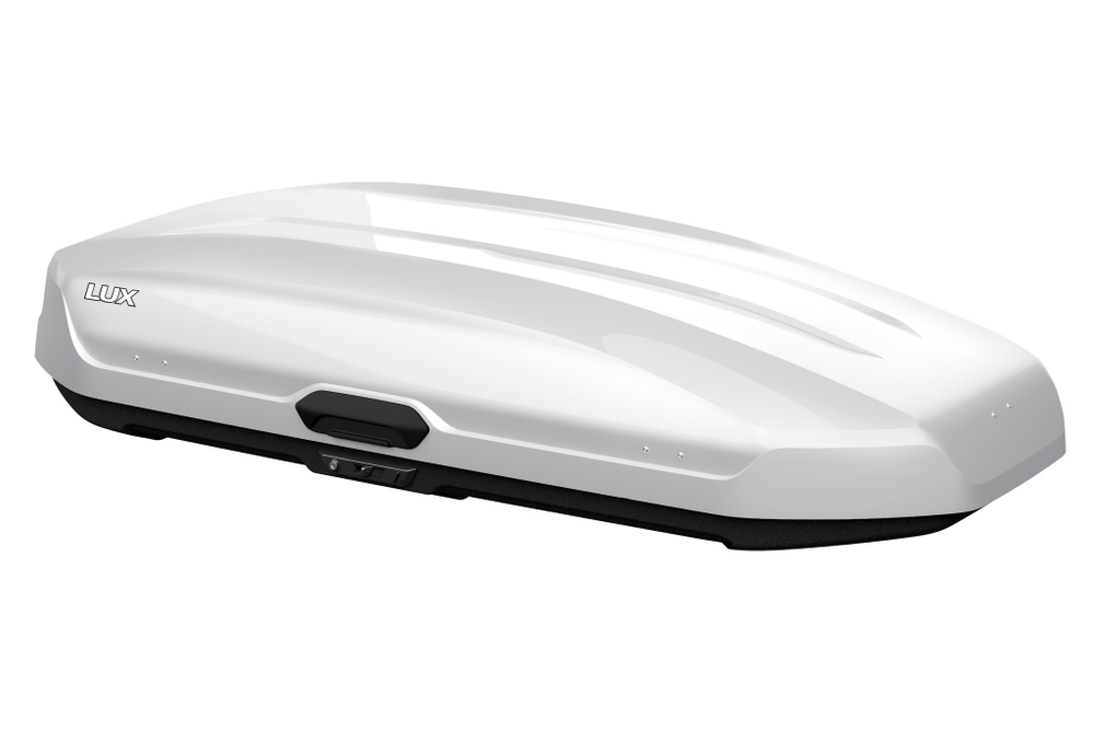 Автобокс на крышу LUX TAVR 197 (520 литров) белый глянецевый