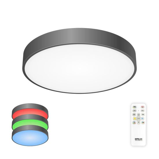 CL72470G1 Купер Черный Св-к Потол. с RGB