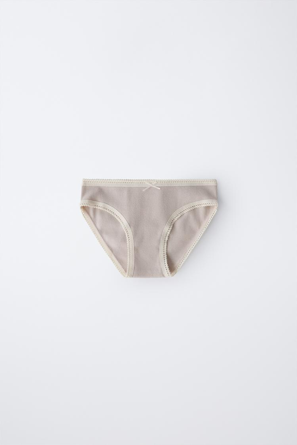 ZARA НАБОР ИЗ ШЕСТИ ТРУСОВ С ПРИНТОМ, РЫЖЕВАТО-КОРИЧНЕВЫЙ