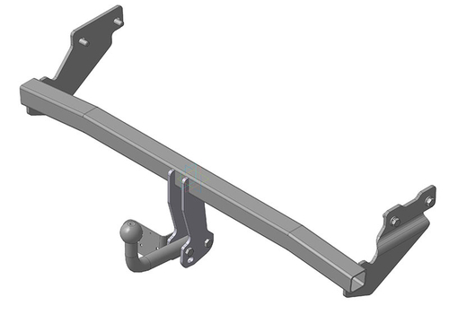 Фаркоп AvtoS для KIA PICANTO (2003-2011) с универсальной электрикой и сертификатом в комплекте, арт.(KI 20+electr)