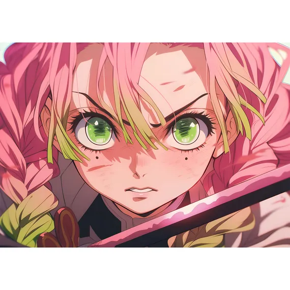 Постер Mitsuri Kanroji - Demon Slayer