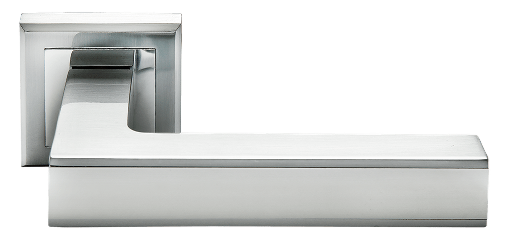 Дверные ручки Morelli "DOMINION" MH-40 SC/CP-S Цвет - Хром/полированный хром