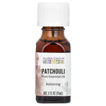 Aura Cacia, чистое эфирное масло, пачули, 15 мл (0,5 жидк. унции)