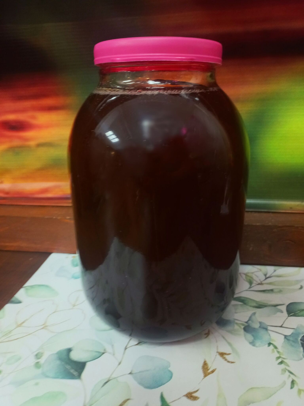 Таёжный мёд натуральный, 2024, без добавок. Алтайский край, 700 гр/0,5 литра.