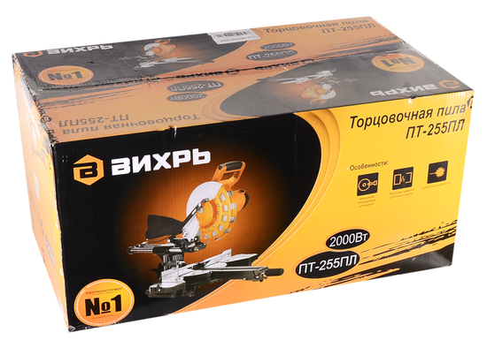 Пила торцовочная "ВИХРЬ" ПТ-255ПЛ