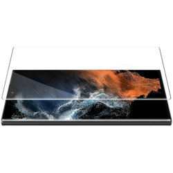 Защитное стекло 3D из закаленного стекла от Nillkin для Samsung Galaxy S22 Ultra, серия 3D CP+MAX Anti-Explosion Glass Screen Protector (закругленные края)