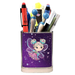 Подставка для канц. принадл. 1отд. "Феечки" сиреневый (Феникс+)