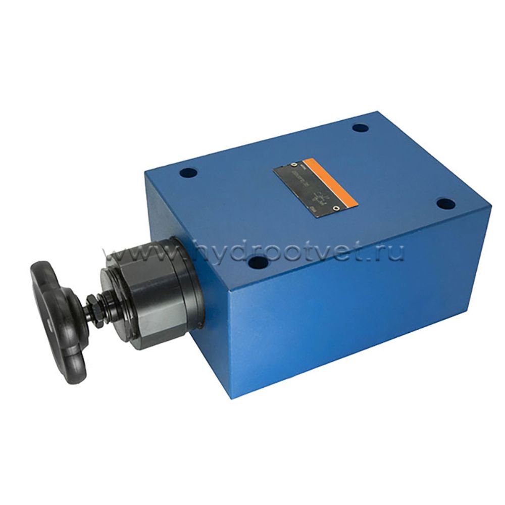 DBDS30P1X/200 - Предохранительный клапан прямого управления Ду30, давление регулировки до 200 бар, тип монтажа - на плиту, элемент регулировки S = винт