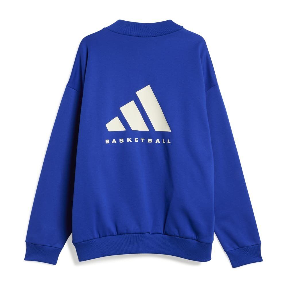 Баскетбольная толстовка adidas One Fleece Basketball Sweatshirt Blue