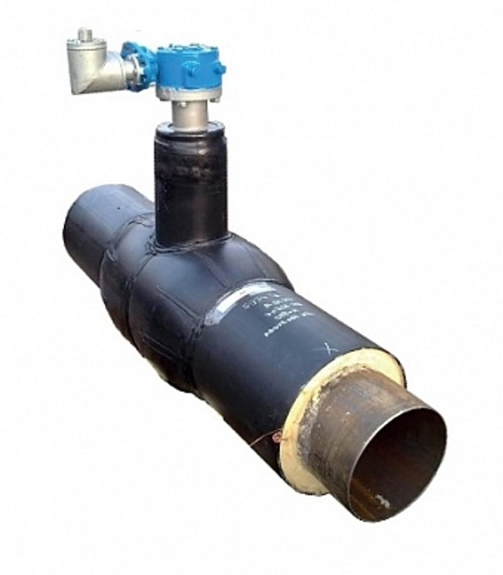 Кран шаровой теплоиз ЭСВ (Ду400)  426х7,0_1-ППУ-ПЭ