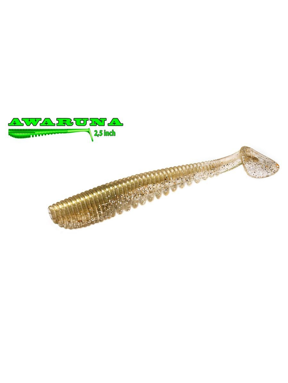 Виброхвост Pontoon21 Homunculures Awaruna, 2.5'', длина 63,5мм, вес 3,9гр, цвет 438, в упаковке 8шт