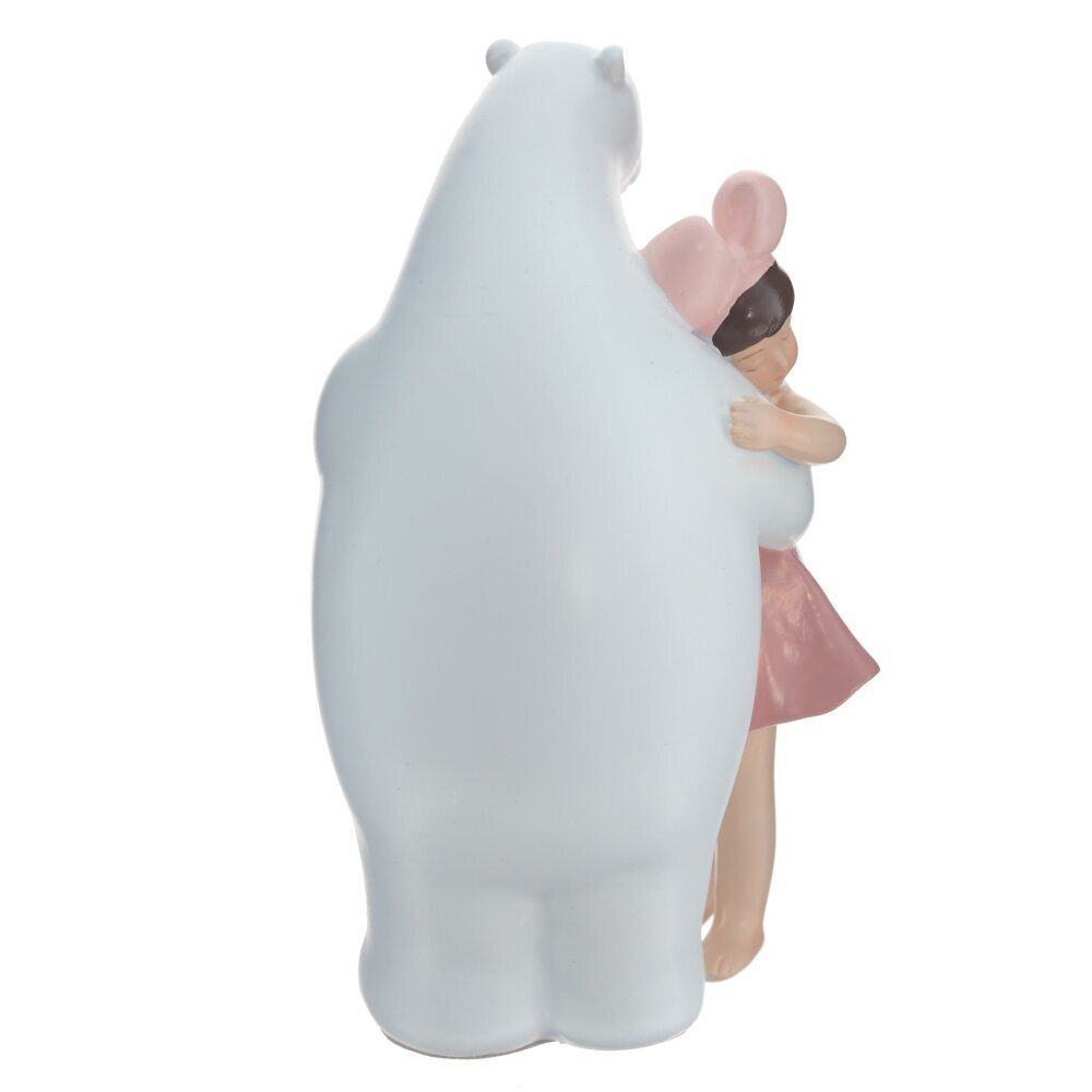 GAEM Фигурка декоративная "Девочка с медведем", L9 W9 H16 см