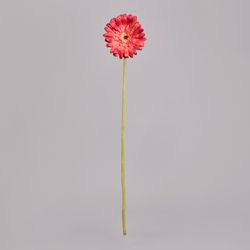 ЦВЕТОК ИСКУССТВЕННЫЙ "ГЕРБЕРА" ВЫСОТА=61СМ. (МАЛ=24 ШТ/КОР=96ШТ.)