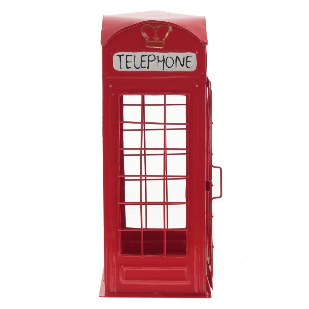 GAEM Подставка для бутылки "Телефонная будка", L13,5 W13,5 H33,5 см