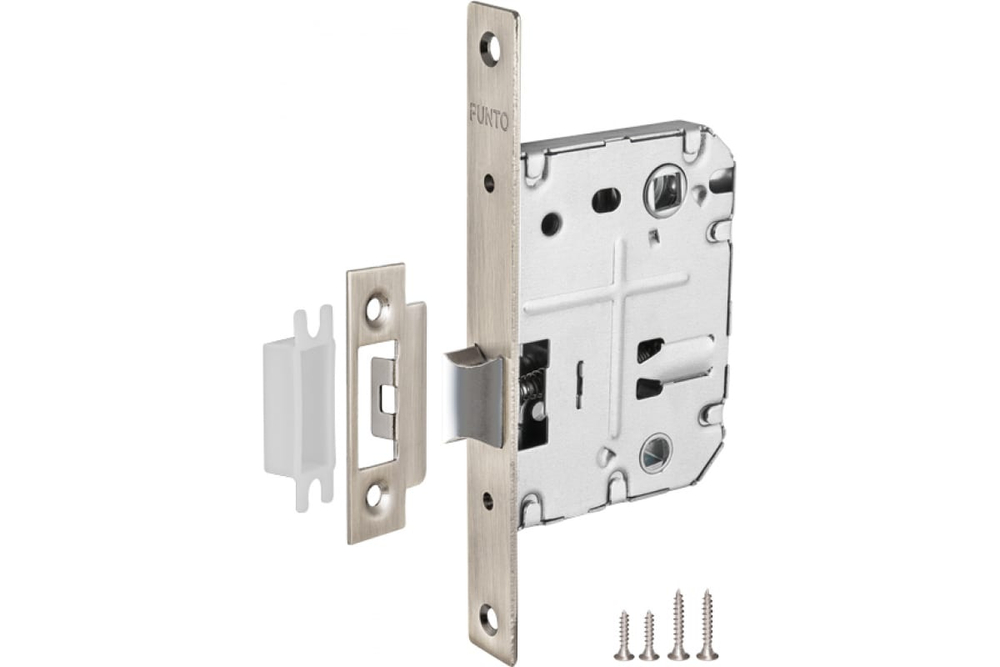 Защелка врезная L72-50 SN Мат.никель