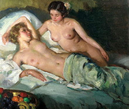 Jose Cruz Herrera (1890-1972) - эротическое искусство испанского художника