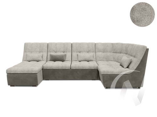 Диван угловой София 2 ДКУ ЗТ латы (Небби 305; 4 категория)