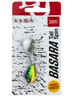 Тейл-спиннер Lucky John BASARA TAIL SPIN 21.0г 001 в блистере