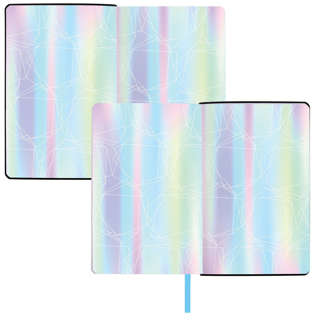 Ежедневник недатированный А5 (138х213 мм) BRAUBERG VISTA под кожу гибкий 136 л. "Gradient" (2 штуки в упаковке)