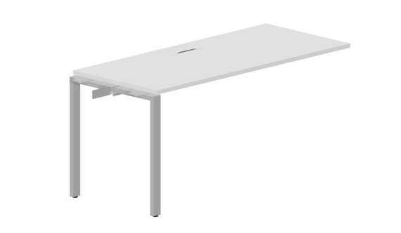 стол Strike 1580х680х750мм (металлический аутлет) - приставной элемент