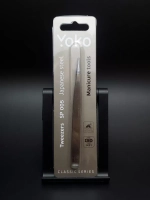 Yoko. Пинцет острый, прямые ручки, форма ИГЛА.