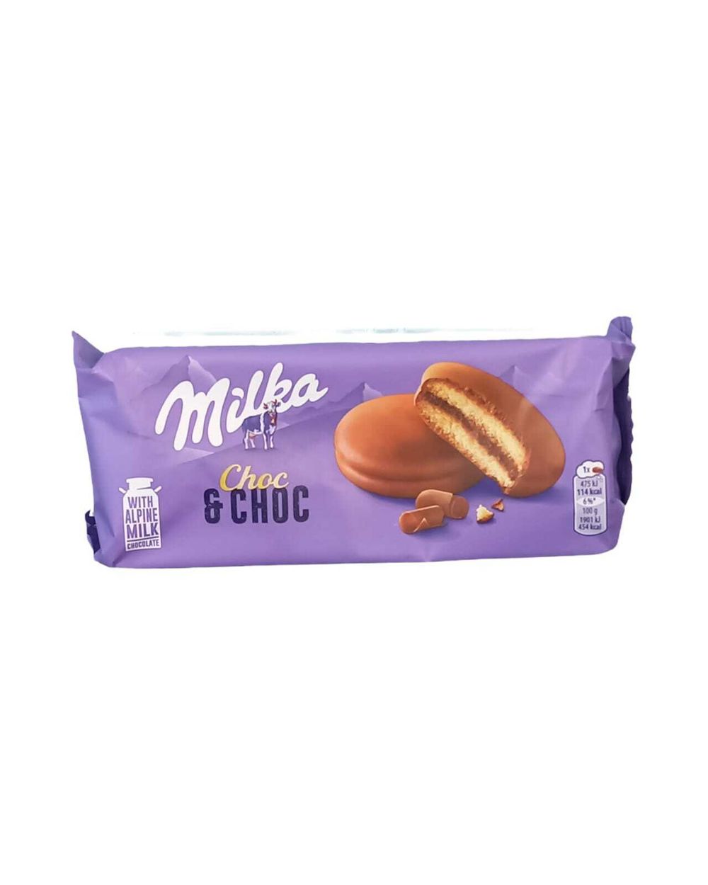 Печенье "MILKA" choc&choc 150г*12