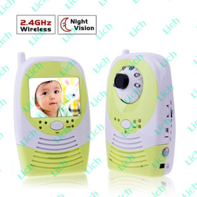 Видеоняня детская с 2.5" ЖК-дисплеем на родительском блоке