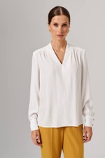 23160 Блузка женская (молочный)