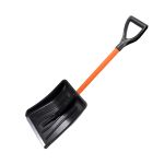 ЛОПАТА СНЕГ. АВТОМОБ. "АВТОВИТЯЗЬ" 280 Х 370 ММ (1/10) С МЕТАЛ.ЧЕРЕНКОМ и РУЧКОЙ, МЕТ. ПЛАСТ. "ЦИКЛ"