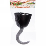 Карнавальный аксессуар «Крюк пирата», черный