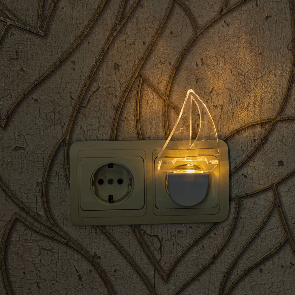 DTL-315 Кораблик-White Светильник-ночник. Без выключателя. Белый. ТМ Uniel