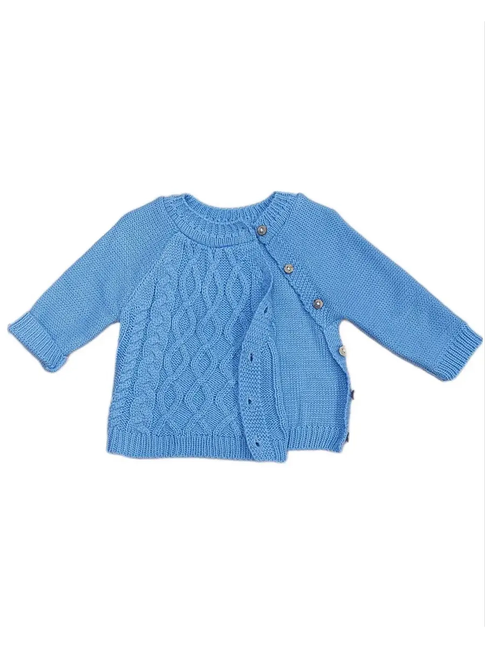 костюм вязаный для малыша.