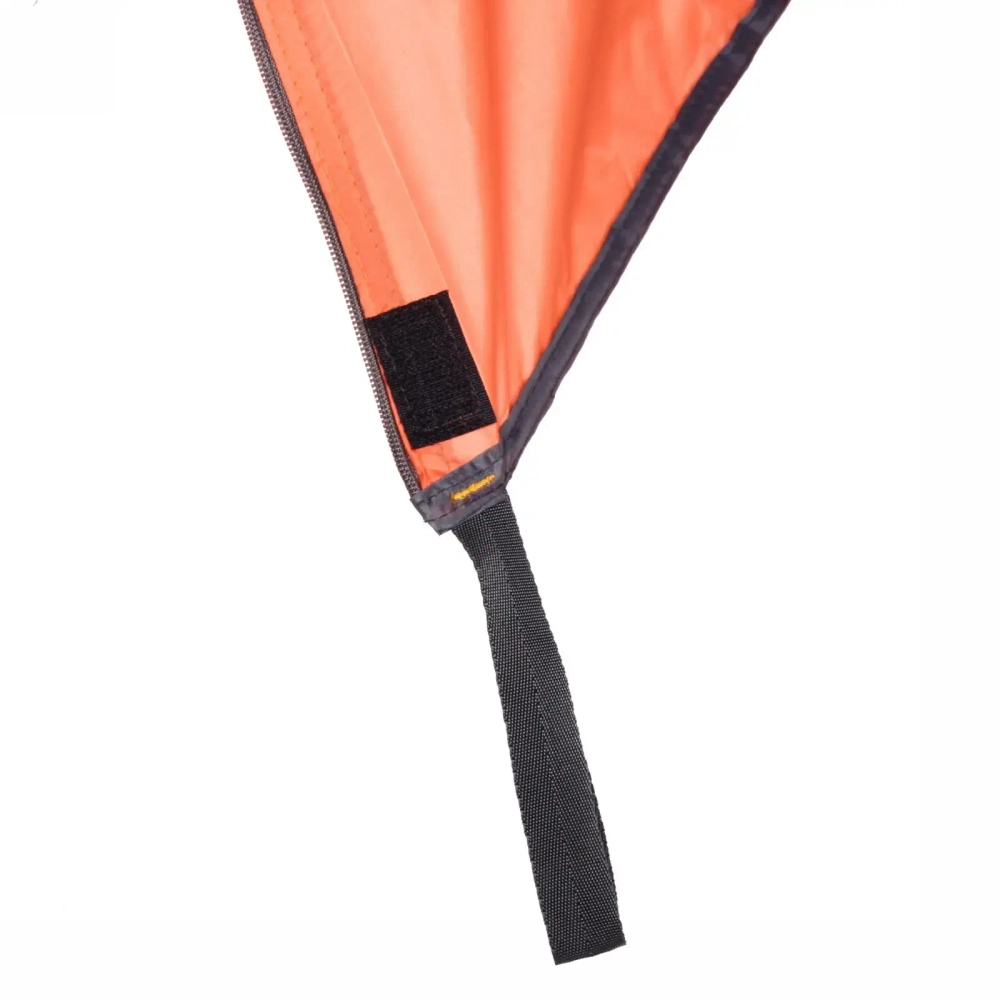 Палатка туристическая Тривор-3 двухслойная, 200*180*110 см алюминиевый каркас, оранжевая