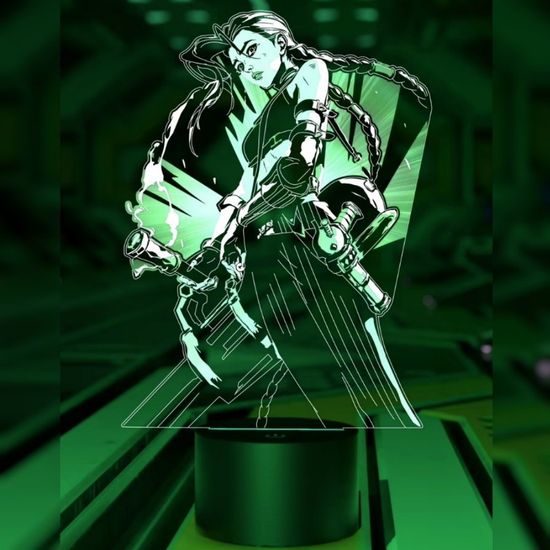 3D лампа League of Legends Джинкс
