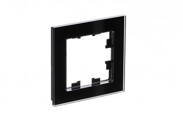 Рамка 1-м AtlasDesign Nature стекло черн. SE ATN321001