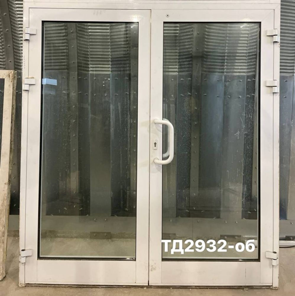 Дверь Алюминиевая Б/У 215(в) х 193(ш) Входная