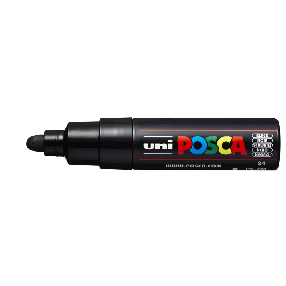 Маркер Uni POSCA PC-7М, круглый кончик, 4,5 - 5,5 мм