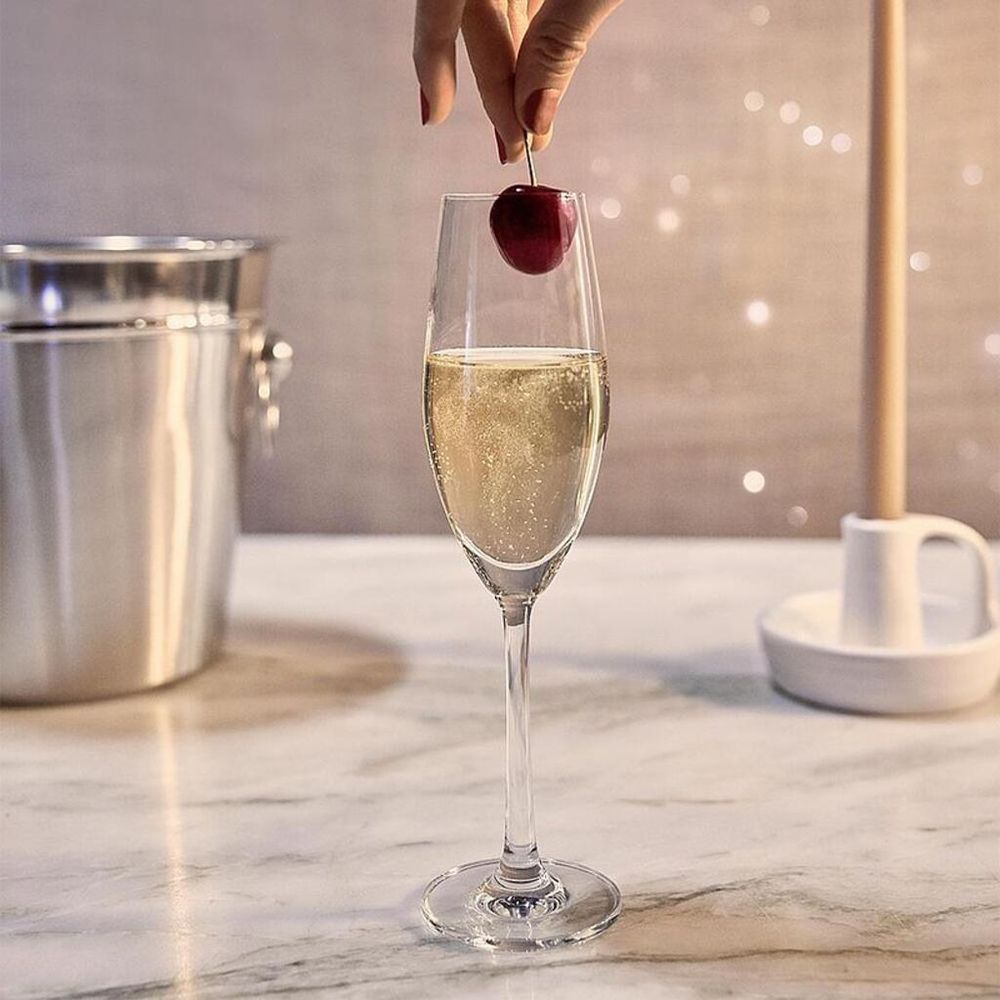 Бокал-флюте для шампанского 210 мл стекло " " d 6,1 см h23 см Ocean [6]