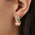 Серьги Dyrberg Kern BECKIA SG GOLDEN / CRYSTAL 460068