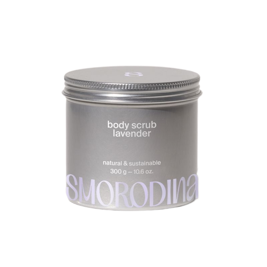 Скраб-желе сахарно-соляной "Лавандовый" Smorodina, 300гр