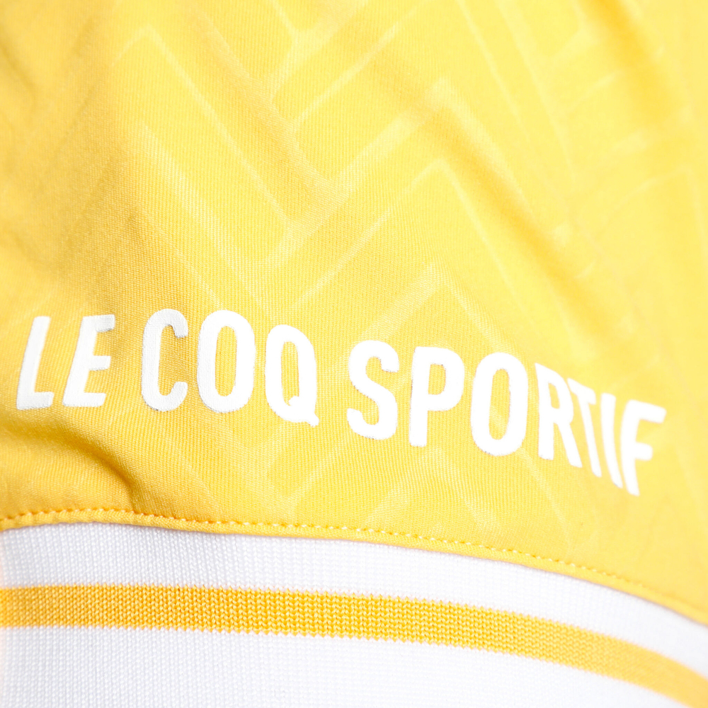 Мужское теннисное поло Le Coq Sportif Replica 22 N°1 T-Shirt Men - Yellow