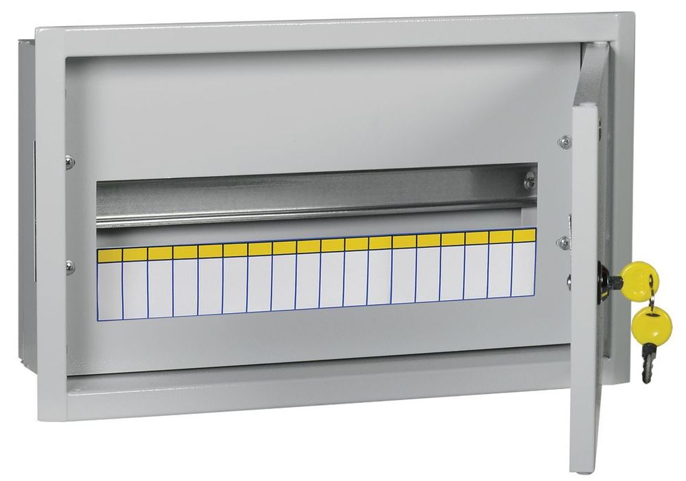 Корпус металлический ЩРВ-18 (265х440х120мм) IP31 TITAN IEK