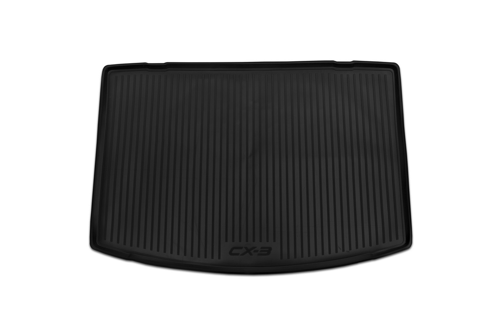 Коврик в багажник MAZDA CX-3, верхний, 2015-, кроссовер, 1 шт. (полиуретан)  AFM.33.29.B13