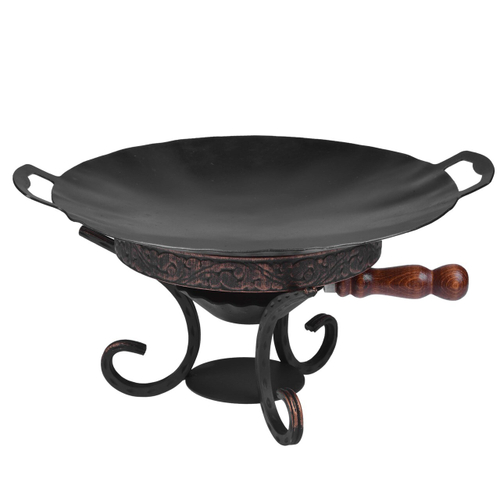 Подставка под садж кованная с ручкой