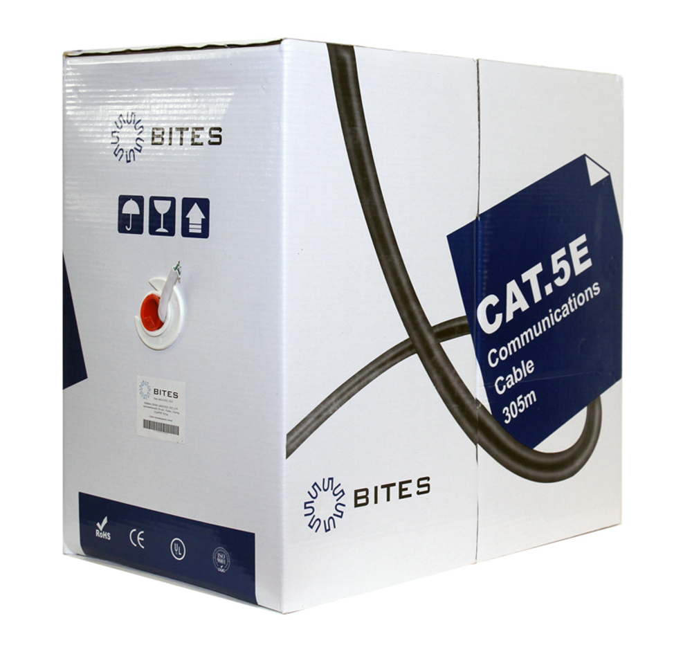 Кабель витая пара U/UTP 5e кат. 4 пары 5bites US5505-305A