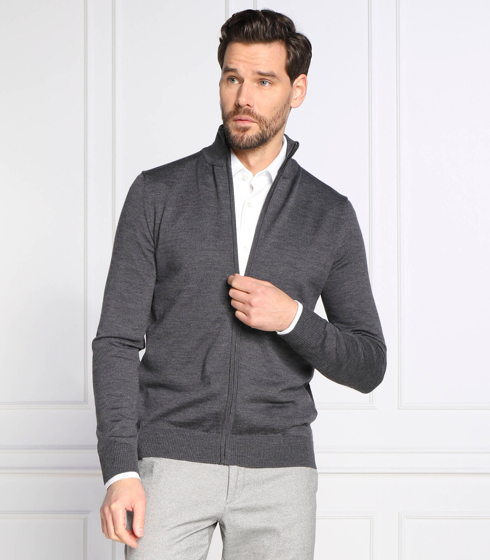 Шерстяной кардиган JK-06Davis Joop! - серый(30032605)