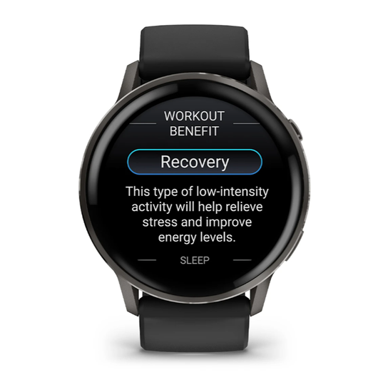 Умные часы Garmin Venu 4 - 45мм Slate with Black Silicone Band