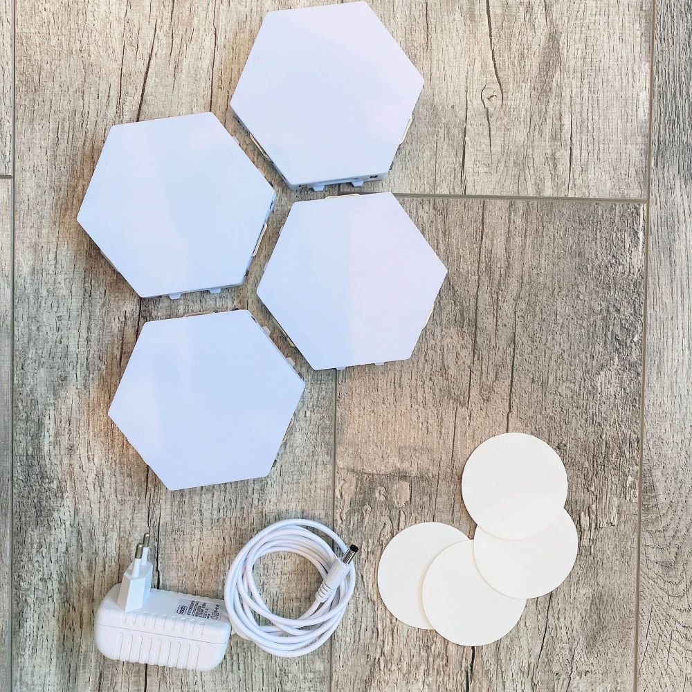 ULM-H77-3.5W-4000K WHITE SET4 Светильник светодиодный модульный. в составе набора из 4 шт. Сенсорный. Белый свет 4000К. БП в-к. 400Лм. TM Uniel