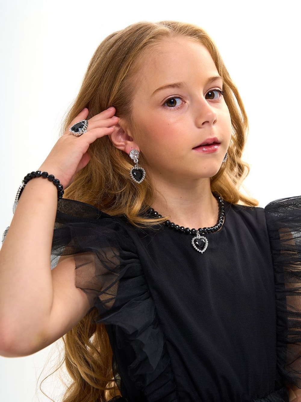 Аксессуары Уэнсдэй Wednesday бижутерия к платью